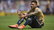 Sosa, en partido contra Cruz Azul