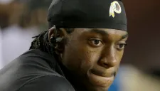 Robert Griffin III en conferencia de prensa