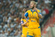 Gignac durante el partido Monterrey vs Tigres del Clausura 2016