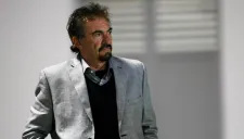Ricardo La Volpe durante un partido de Jaguares