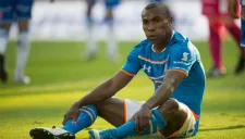 Guerrón se lamenta tras una falla celeste