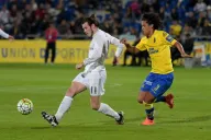 Gareth Bale durante el juego contra Las Palmas