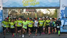 Participantes en la línea de partida