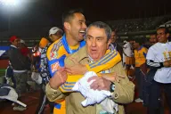Presidente de Tigres en festejo de la Final del Torneo Apertura 2015