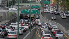 La circulación en la Ciudad de México