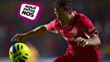 Aarón Galindo, dominado el balón durante un partido con el Toluca