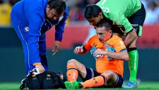 Chaco sale lesionado con la Máquina