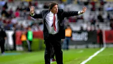 Miguel Herrera durante un partido de Xolos