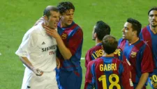 Momento en que Zidane encara a Luis Enrique
