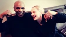 Tyson y Madonna durante su colaboración musical