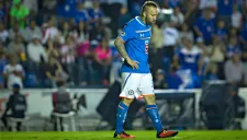 Vuoso se lamenta una acción durante la Semifinal contra Necaxa