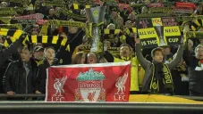 Aficiones conviven en la tribuna