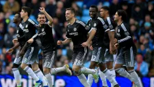 Los elementos de Chelsea festejan un gol