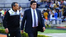 Luis Fernando Tena después del encuentro contra Pumas