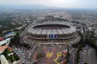 Vista panorámica del Estadio Azteca