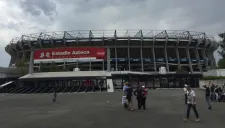 Afueras del Estadio Azteca previo al encuentro México en contra de Canadá