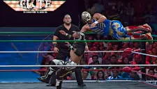 Una función de la Liga Elite en la Arena México