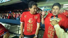 Fidel Kuri junto a Héctor Yunes Landa, candidato del PRI a la gobernatura