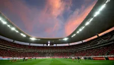 Estadio Chivas antes de un partido
