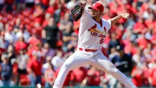 Jaime García en el partido contra Cerveceros