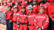 Topos durante un evento