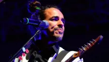 Rubén Albarrán durante el Vive Latino