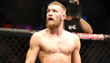 Conor McGregor en una pelea de UFC