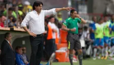 José Cardozo durante un partido con Toluca