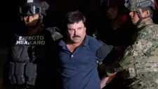 Momento de la detención del Chapo Guzmán