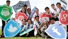Plantilla del equipo de redes sociales de Pachuca