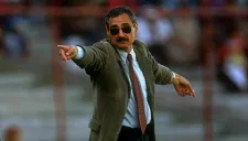 Ángel Cappa cuando era director técnico del Atlante en 1999