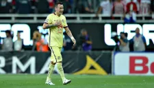 Sambueza al salir expulsado del Estadio Chivas