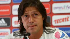 Matías Almeyda en conferencia de prensa