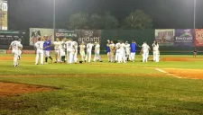 La novena de Olmecas celebra el triunfo