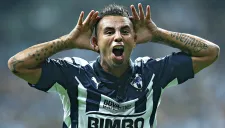Cardona celebra el tanto de Monterrey