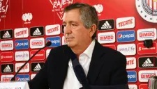 Jorge Vergara durante una conferencia de prensa