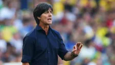 Löw durante un partido de la selección alemana