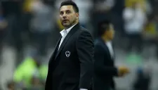 Antonio Mohamed en un partido con Rayados