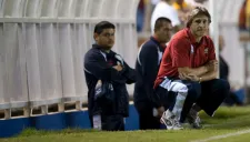 Sergio Egea cuando dirigía a Altamira