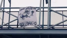 Así luce la manta en contra de Rayados