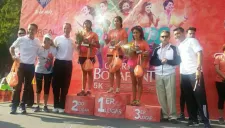 Las ganadoras de la duodécima edición de la Carrera Bonafont en la Ciudad de México