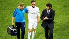 Carvajal sale lesionado en la Final de la Champions League