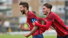 Jugadores del LOSC Lille festejando un Gol