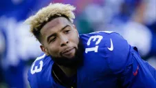 Beckham Jr. en la banca de los Gigantes