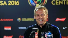 Jurgen Klinsmann en conferencia de prensa