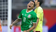 Aquino se lamenta en el juego contra Venezuela