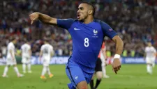 Payet festeja su anotación contra Albania