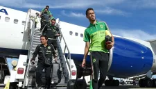 Diego Reyes a su llegada a California