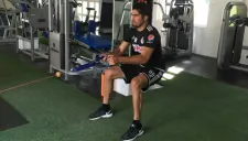 Jair Pereira trabaja en el gimnasio de Verde Valle
