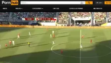 Así luce el video del México-Chile en el sitio pornográfico